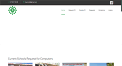 Desktop Screenshot of donateyourpc.in